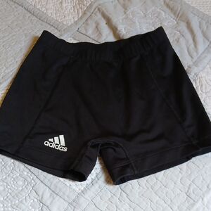 Adidas Black Spandex Performance Shorts